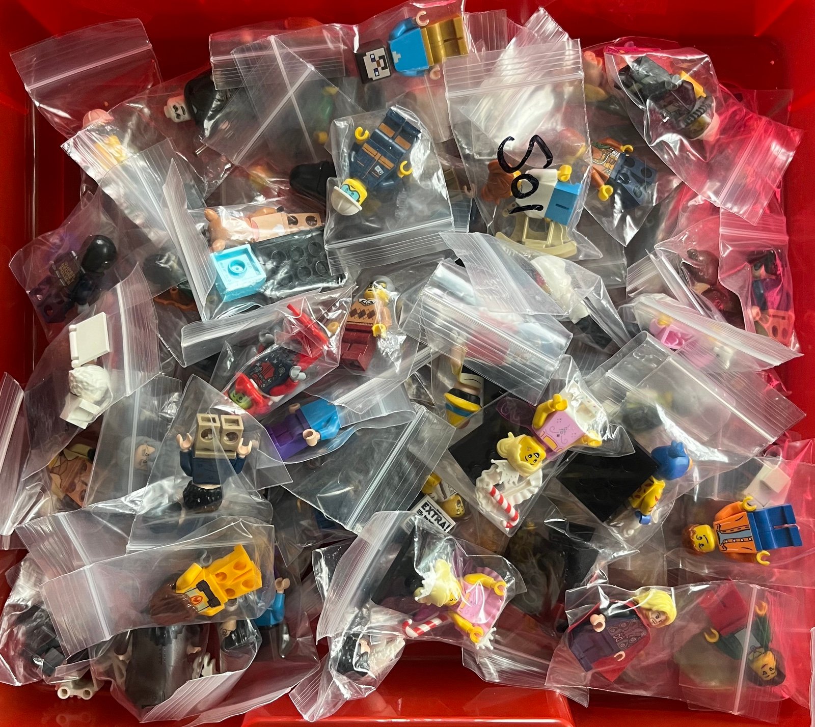 Lego Minifigures Huge Lot
