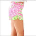 LILLY PULITZER | Adie Shorts Pink Sunset Home Slice Fringe Detail Women’s Size 0
