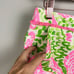 LILLY PULITZER | Adie Shorts Pink Sunset Home Slice Fringe Detail Women’s Size 0