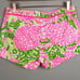 LILLY PULITZER | Adie Shorts Pink Sunset Home Slice Fringe Detail Women’s Size 0
