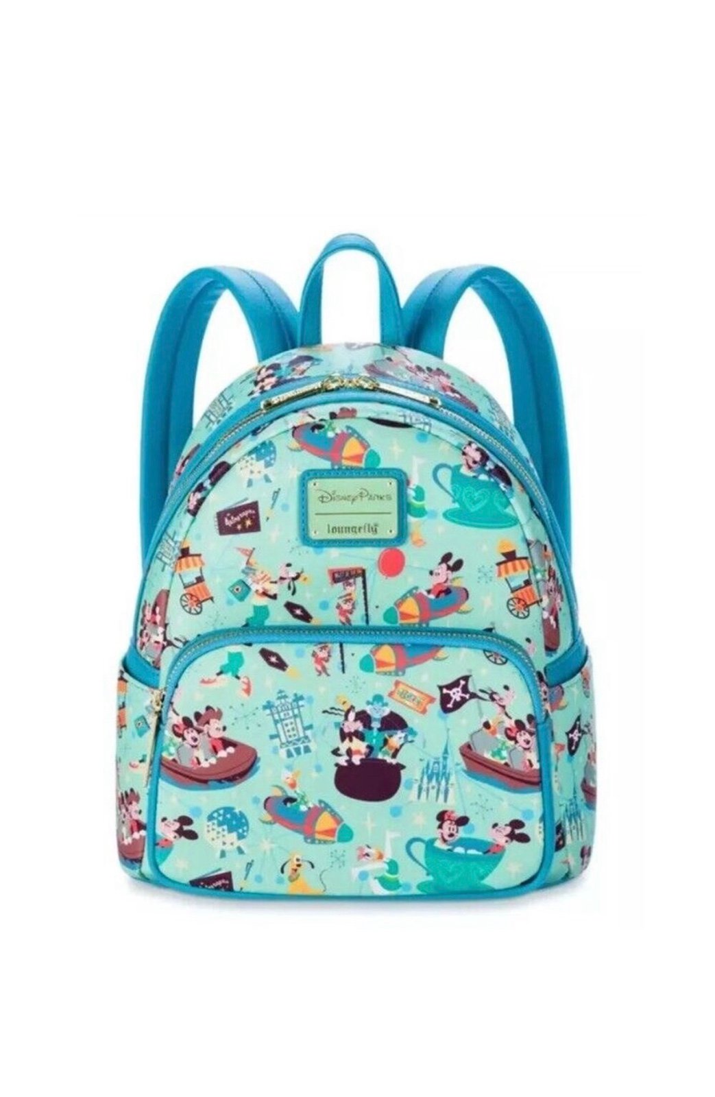 Disney Parks Mickey Mouse and Friends Play in the Park Loungefly Backpack