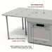 5.55gal Indoor And Outdoor Storage Box ef1aq