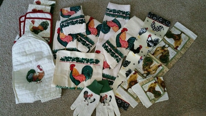 NWOT Rooster Lot of 20 Items Kitchen Items