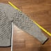 BCBG Maxazria Gray Popcorn Stitch Wool Blend Sweater Turtleneck Women Sz:XL