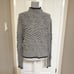 BCBG Maxazria Gray Popcorn Stitch Wool Blend Sweater Turtleneck Women Sz:XL