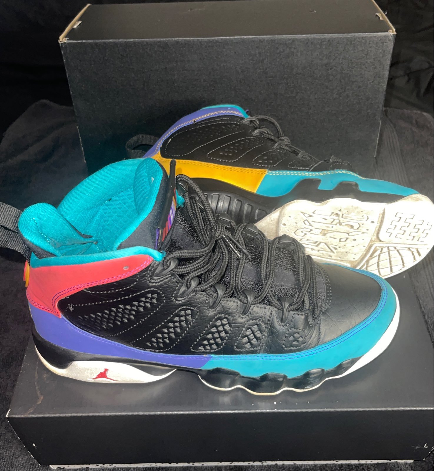 Jordan 9 Retro Dream It Do It Sneakers Size Y 7