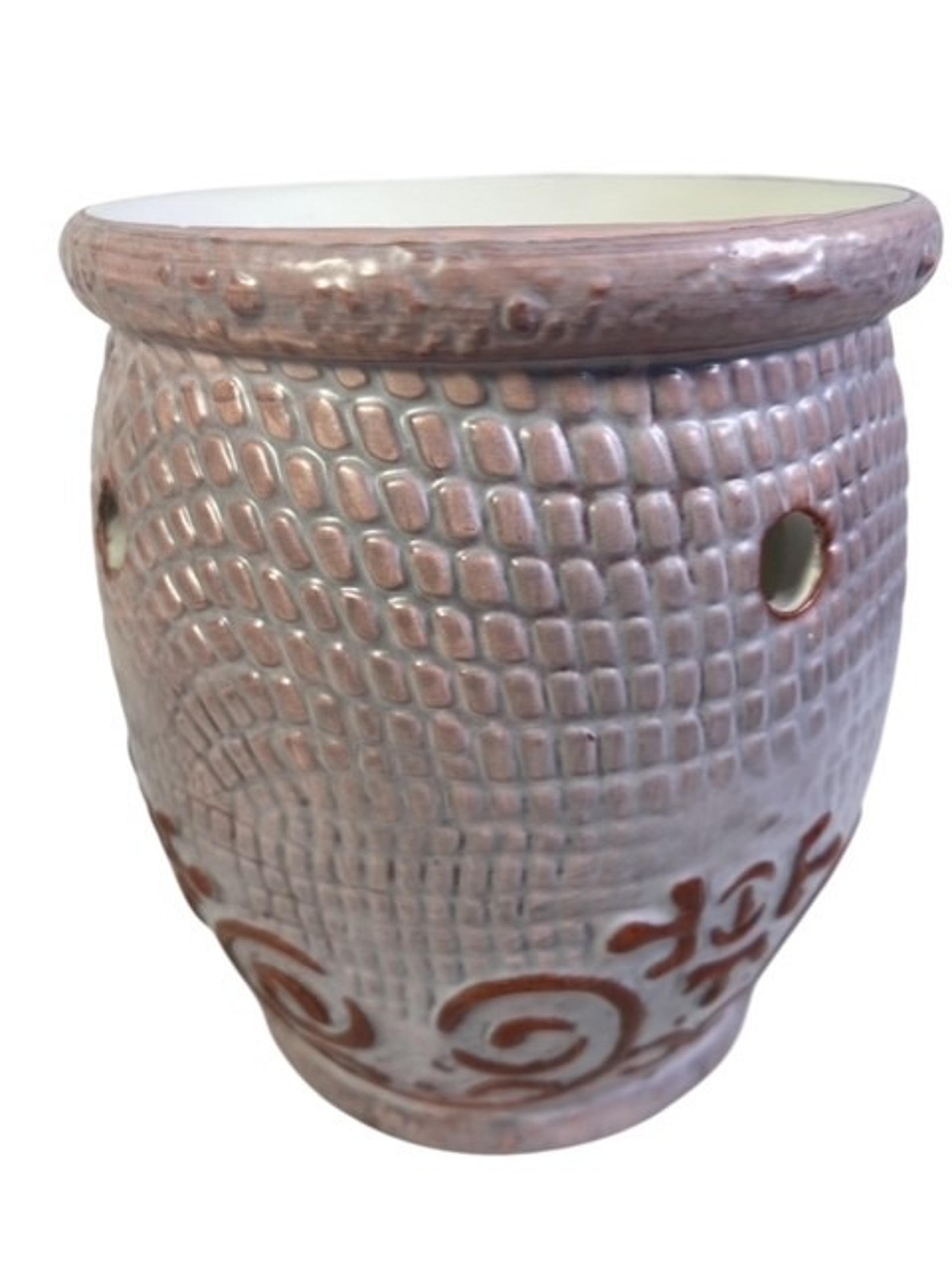 Yankee Candle TUSCANY P2 One Piece Wax Melt Warmer Earth & Terra Cotta Tones 5"