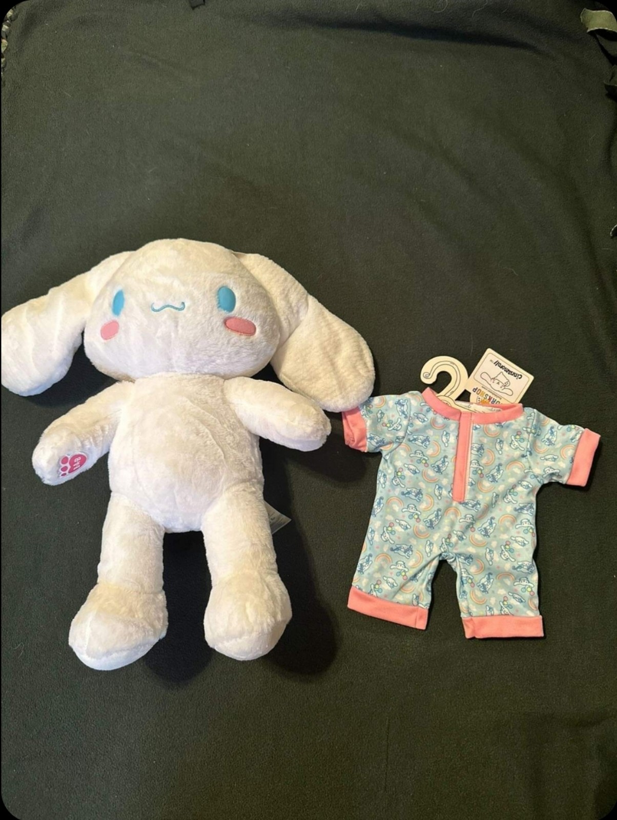 sanrio cinnamoroll build a bear with cinnamoroll sleeper bnwt