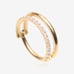 Pure24K Implant Grade Titanium Double Hoop Single Lined Sparkle Clicker - 8mm