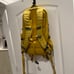 North Face Borealis Backpack mustard yellow