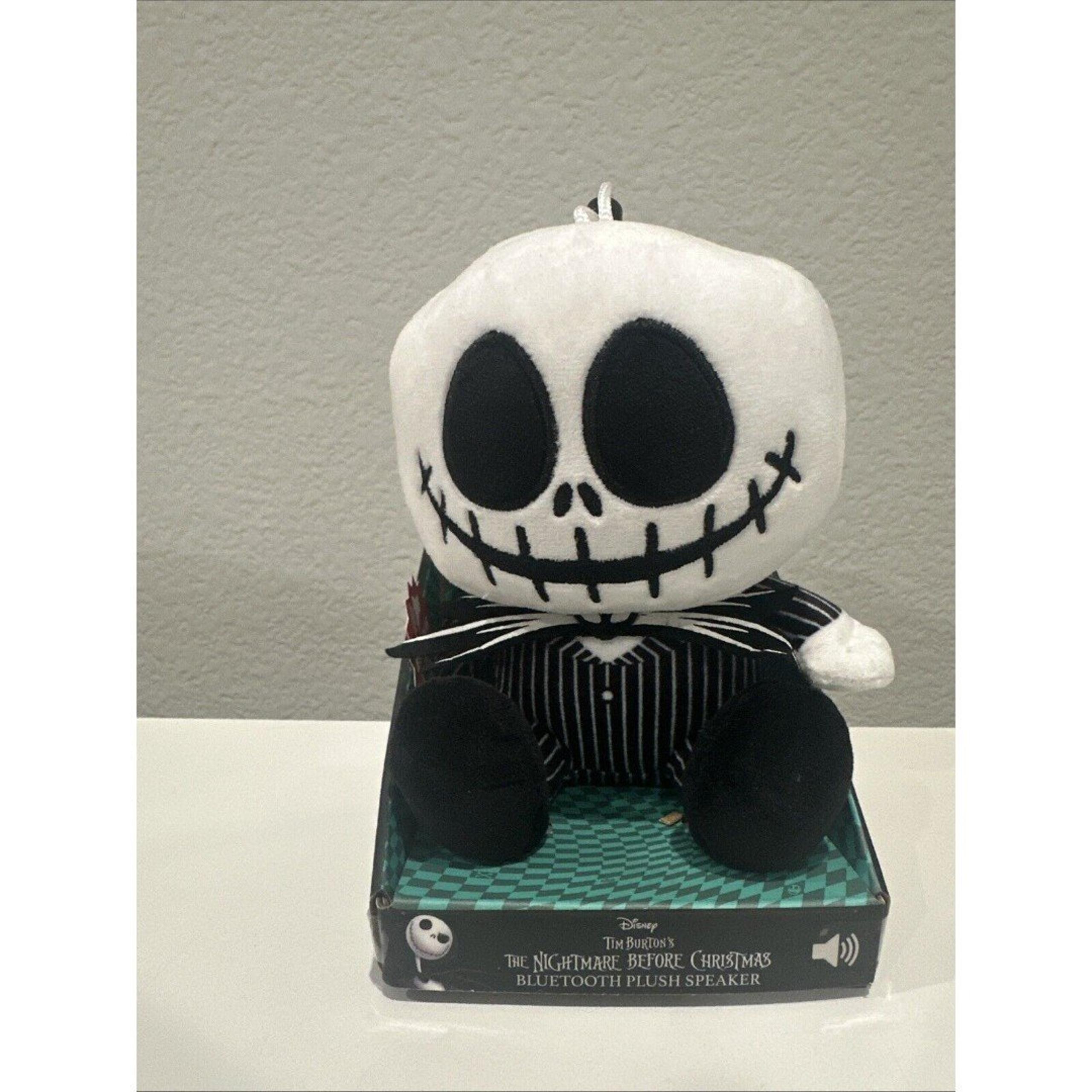 Jack Skellington 5.5" Plush Bluetooth Speaker - NEW in box Nightmare Christmas
