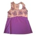 Denise Cronwall Athletic Tennis Periwinkle Racerback Top and Matching Skort XS