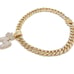 Bubble Initial M &12mm 18 Miami Chain