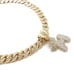Bubble Initial M &12mm 18 Miami Chain