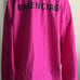 Balenciaga Logo Button Down Oversized Shirt 1399