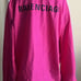 Balenciaga Logo Button Down Oversized Shirt 1399