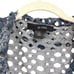 Ali Miles perforated holes mesh tunic top Size L artsy art to wear boho