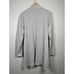 Eileen Fisher Longline Cardigan Gray Herringbone Open Front Size Large Lagenlook