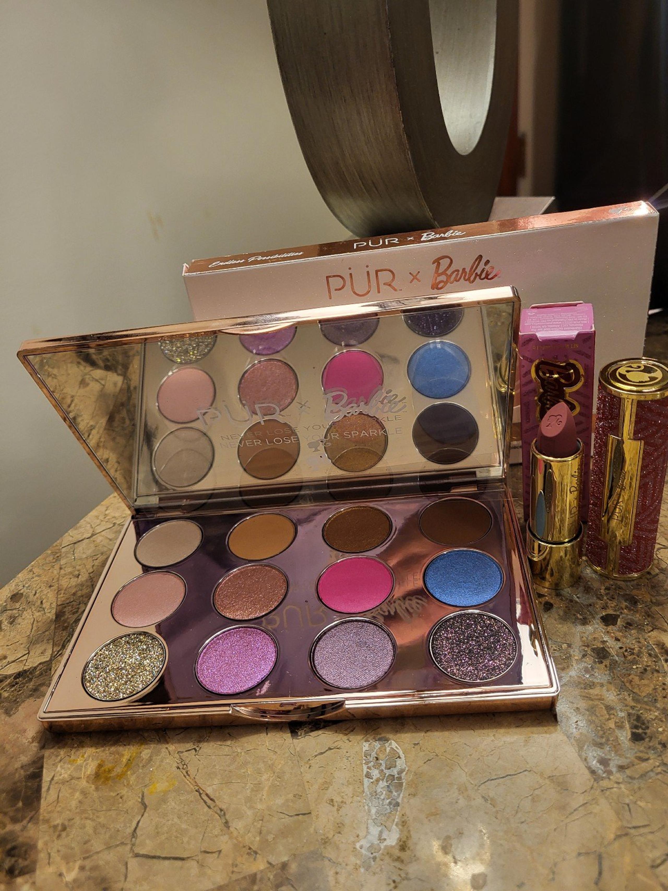 PUR COSMETICS x BARBIE 60TH Anniversary Eyeshadow Palette bundle