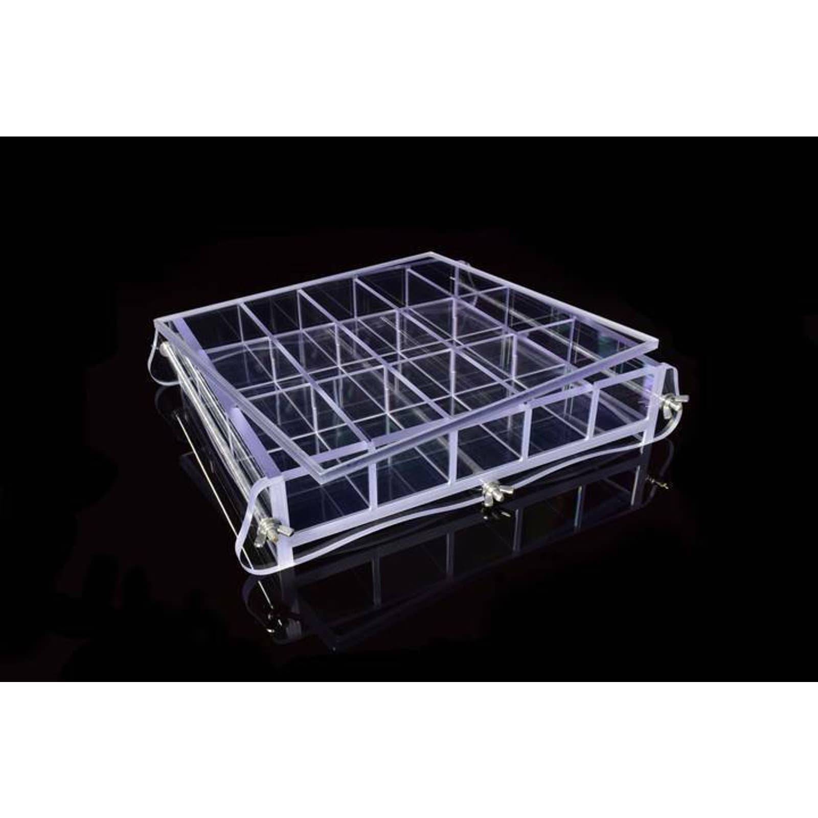 Clear Slab Soap Mold with Bottom Liner Solution Soap Making Frame 5-7LBS