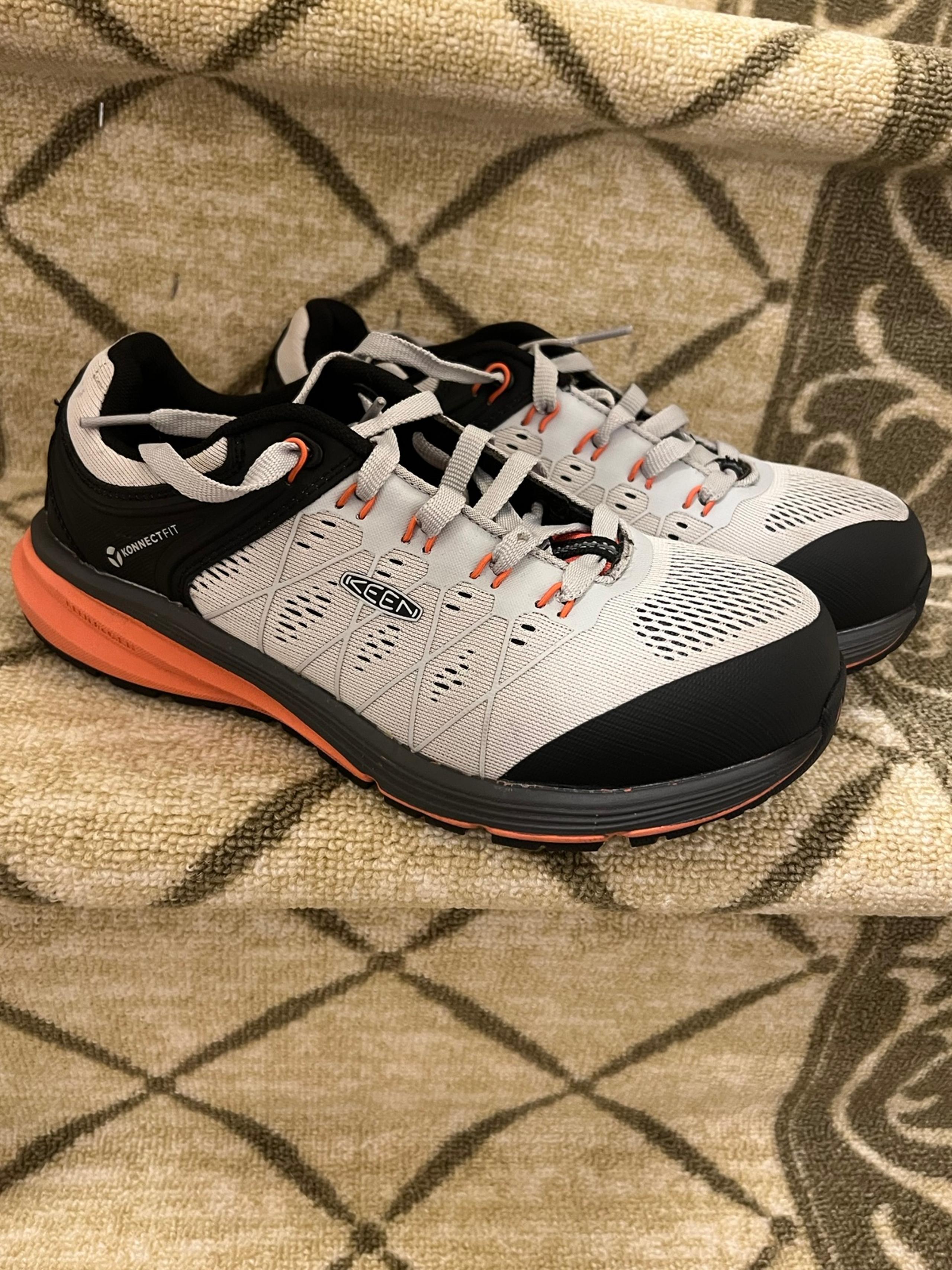 Keen Gray and Orange Athletic Shoes size 7