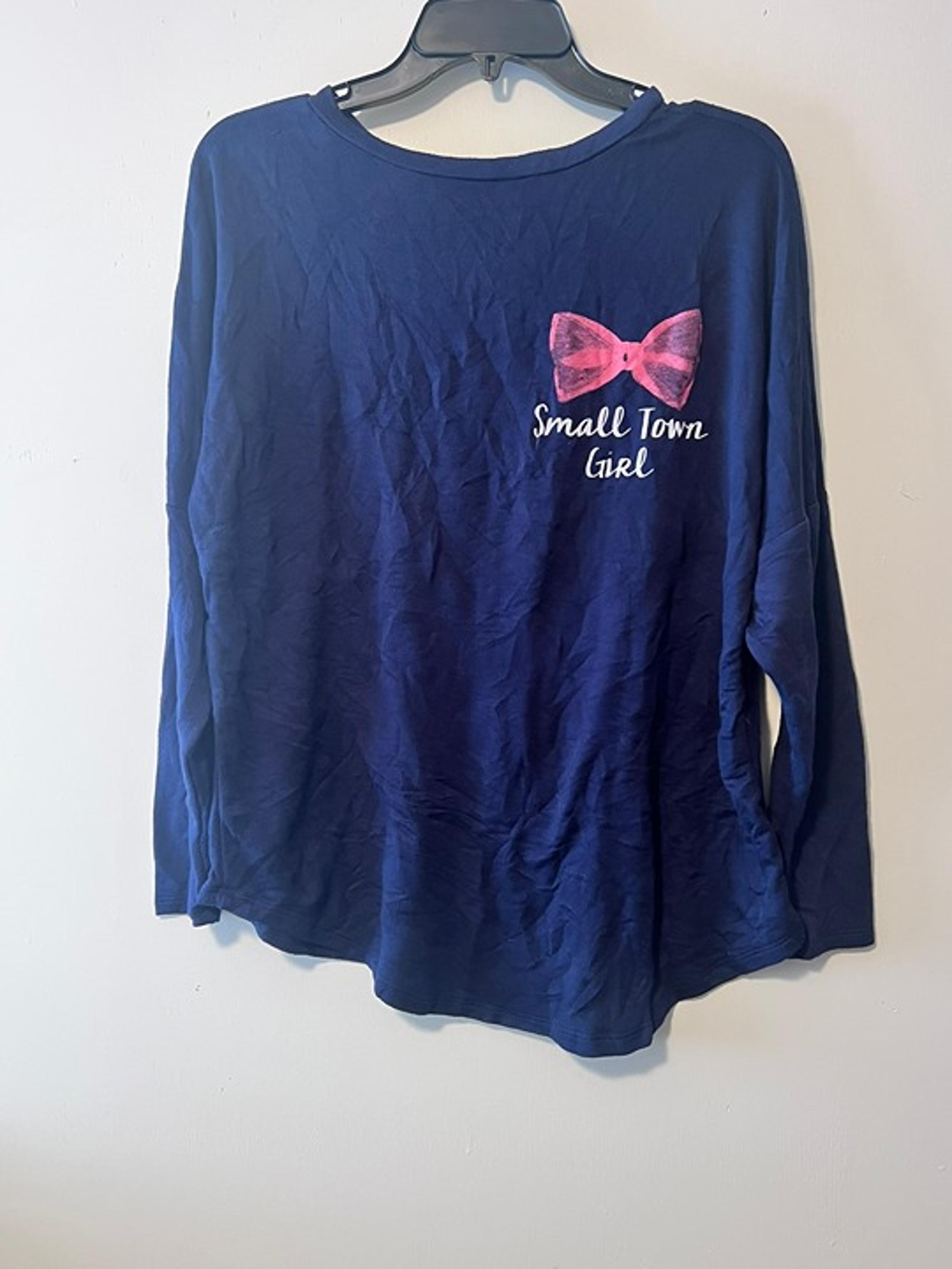 Women's Long Sleeve Shirt Small Town Southern Girl Size Small - Red Camel