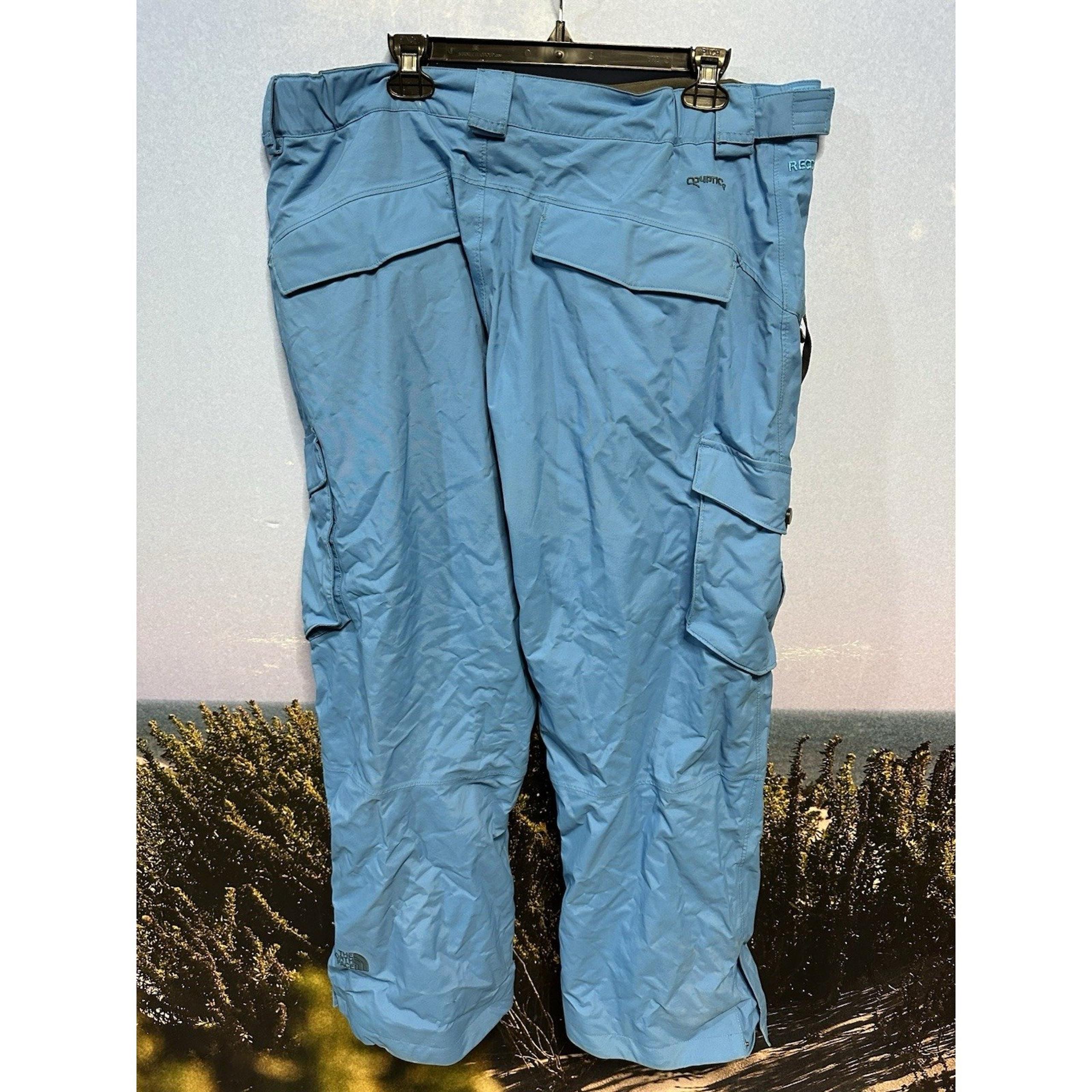 The North Face Cryptic HyVent Ski Snow Pants Men's Size XL Blue