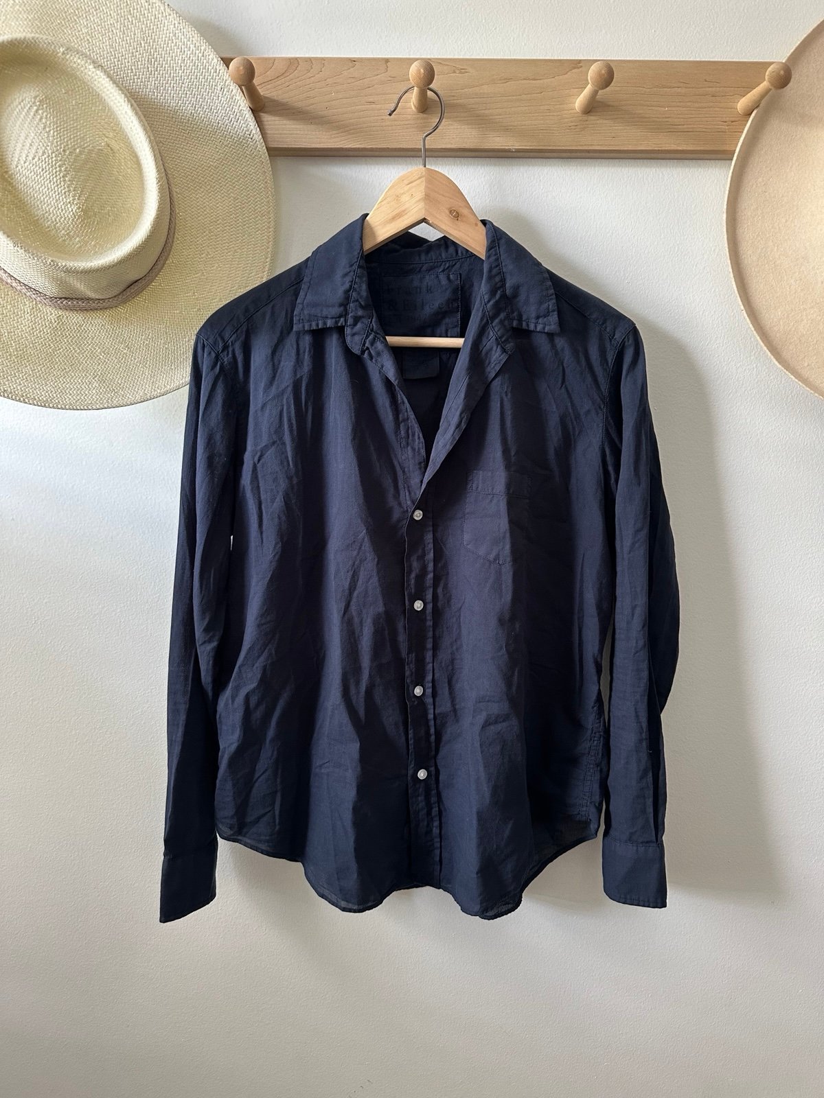 Frank and Eileen Button up