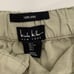 Nicole Miller 100% Linen Pant Women L Sage Green Cargo Crop Coastal Beach Resort