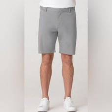 NWT SWET TAILOR Men’s 8” Gray Chino Short Regular Fit - Size 29