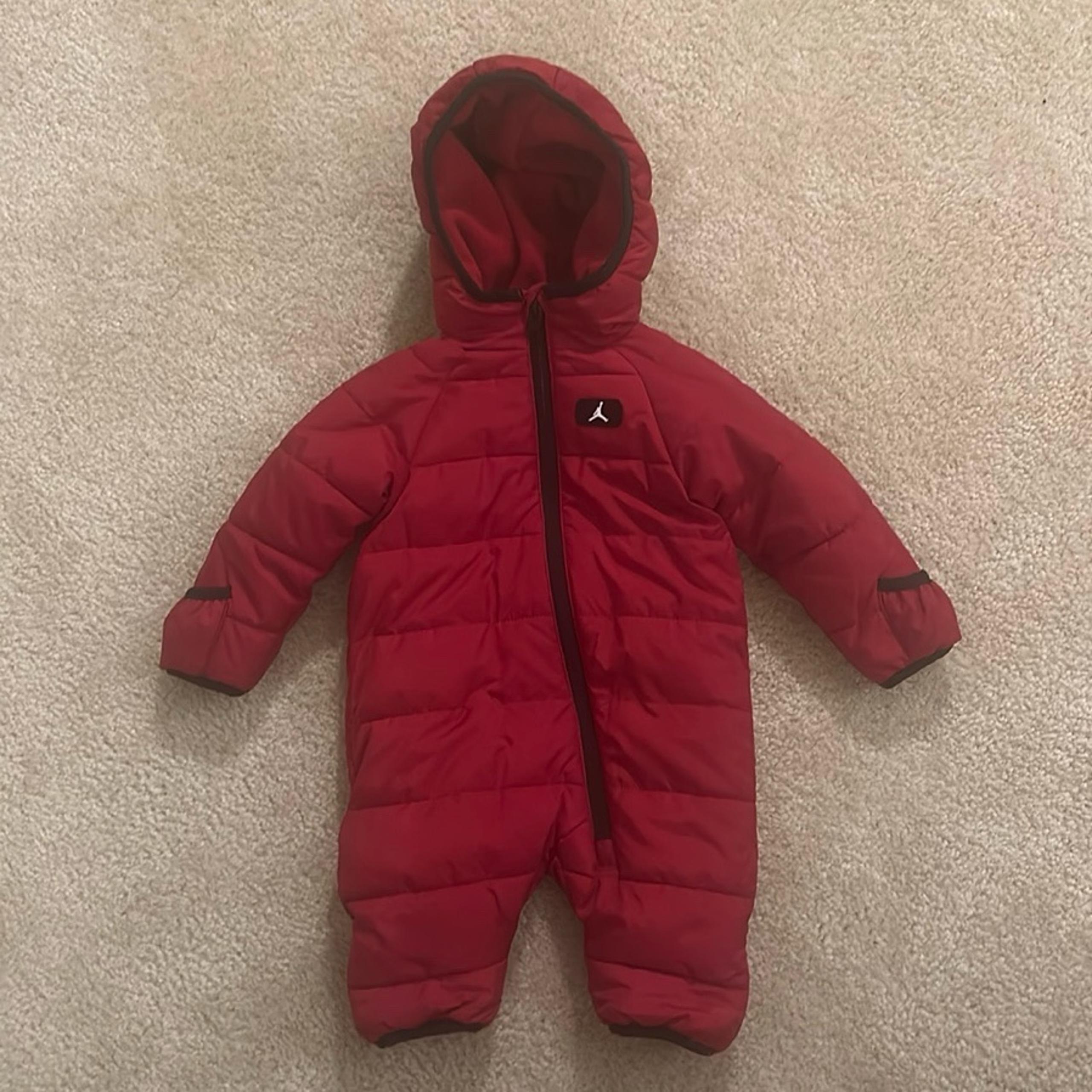 Jordan full zip cover all snowsuit / pram size 3M