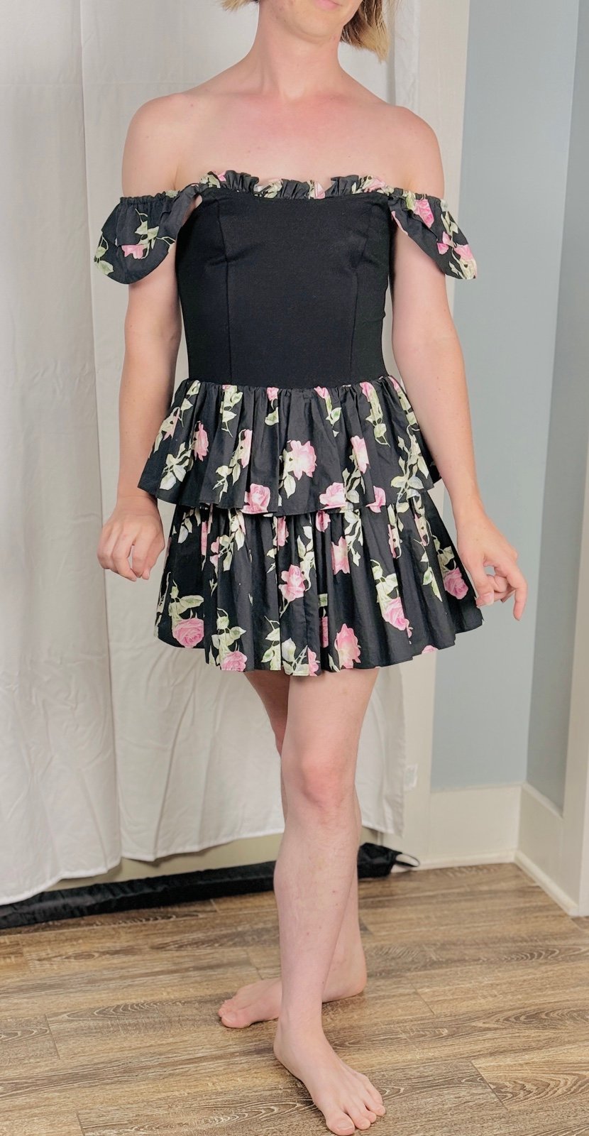 NWT LOVESHACKFANCY mini cocktail dress size small