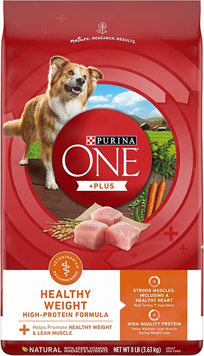 Purina ONE SmartBlend Natural Healthy Weight Formula Adult Dry Dog Food & Wet Do
