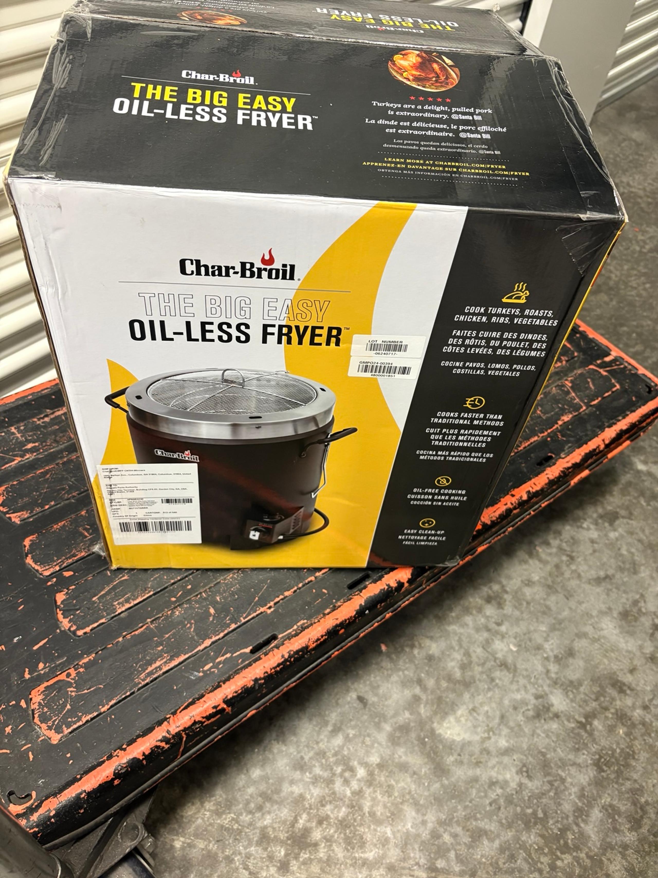 Char-Broil The Big Easy Oil-less  Turkey Fryer Brand New