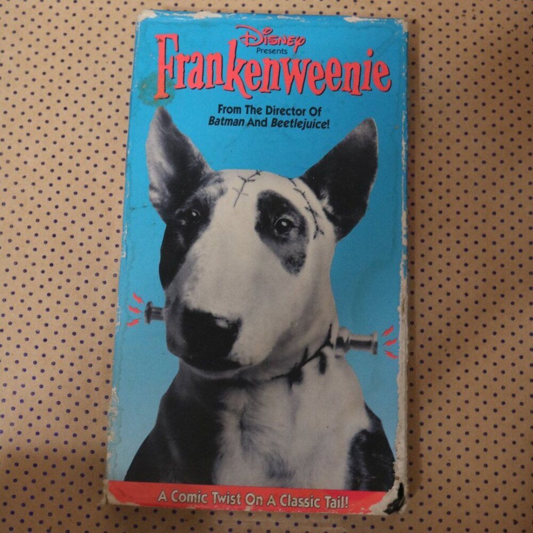 Frankenweenie VHS