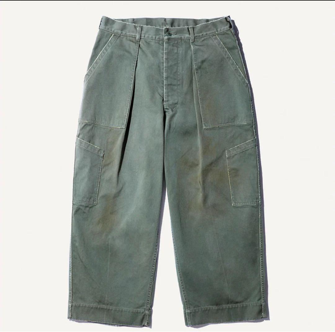A.PRESSE Vintage USAF Hemmed Bottoms 2 - Cargo