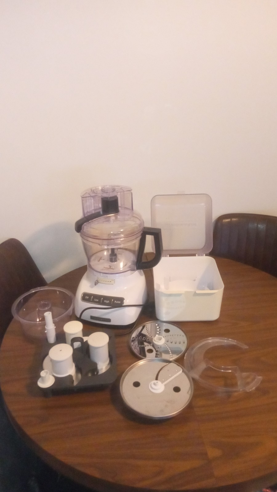 Kitchen Aid 13 Cup Food Processor Used 2x