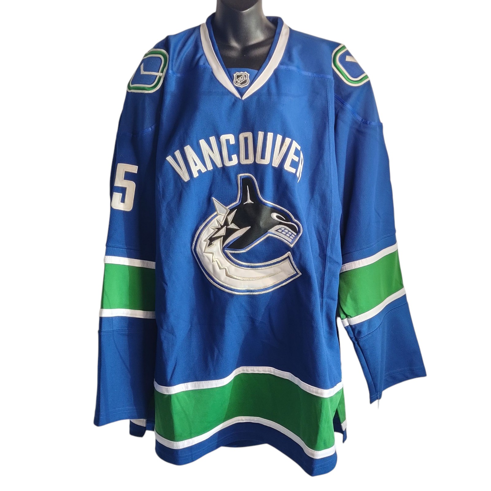 Vintage Vancouver Canucks Authentic CCM NHL Reebok Hockey Jersey #15 Ehrhoff NWT
