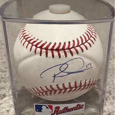 Rhys Hoskins Signed Baseball