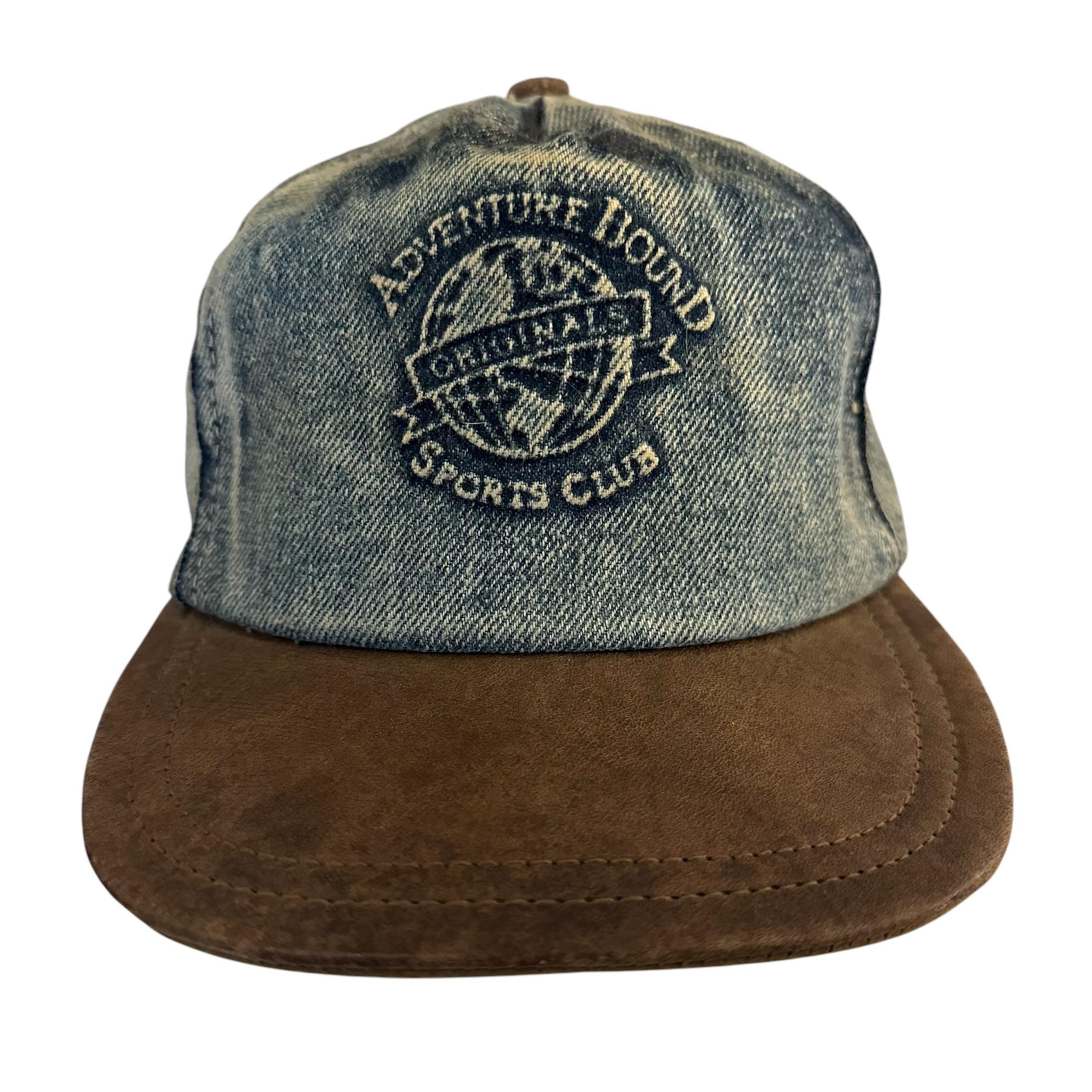 Adventure Bound Vintage Women’s Hat Denim & Leather Brim