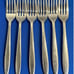 vintage edward don company pattern Don 3 stainless Dinner Forks set of 6