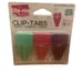 Clip-rite Gold Plated Paper Clip Tabs, 20-24 Per Pk, 4 Pks - Variety Bundle