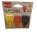 Clip-rite Gold Plated Paper Clip Tabs, 20-24 Per Pk, 4 Pks - Variety Bundle