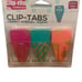 Clip-rite Gold Plated Paper Clip Tabs, 20-24 Per Pk, 4 Pks - Variety Bundle