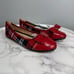 Victoria K. Women’s Ballet Flats sz 7 Red Plaid NEW # Bag Q-42