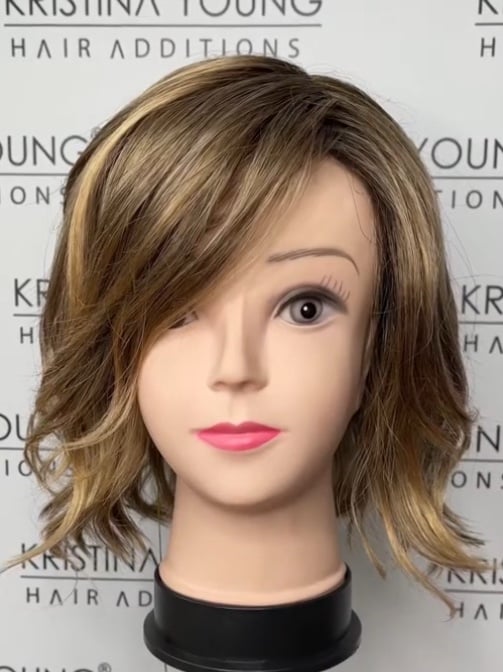 Jon Renau “January” Petite Wig in color Shaded Mocha 24BT18 New full mono