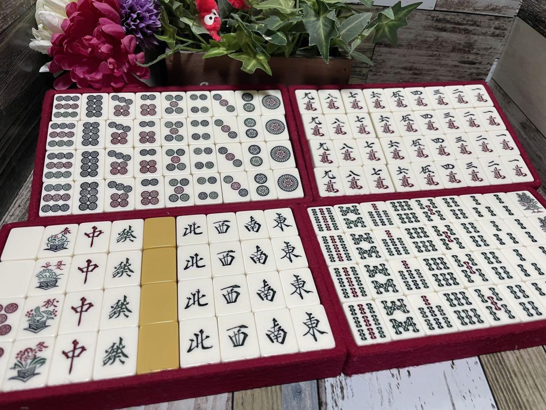 Mahjong tiles - Highly recommended!! The case is so cool!