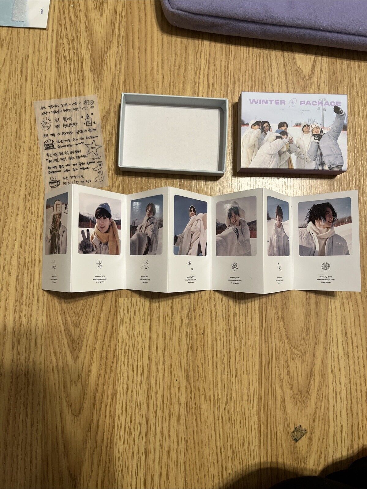 BTS Winter Package 2021 Full Set And Preorder gift