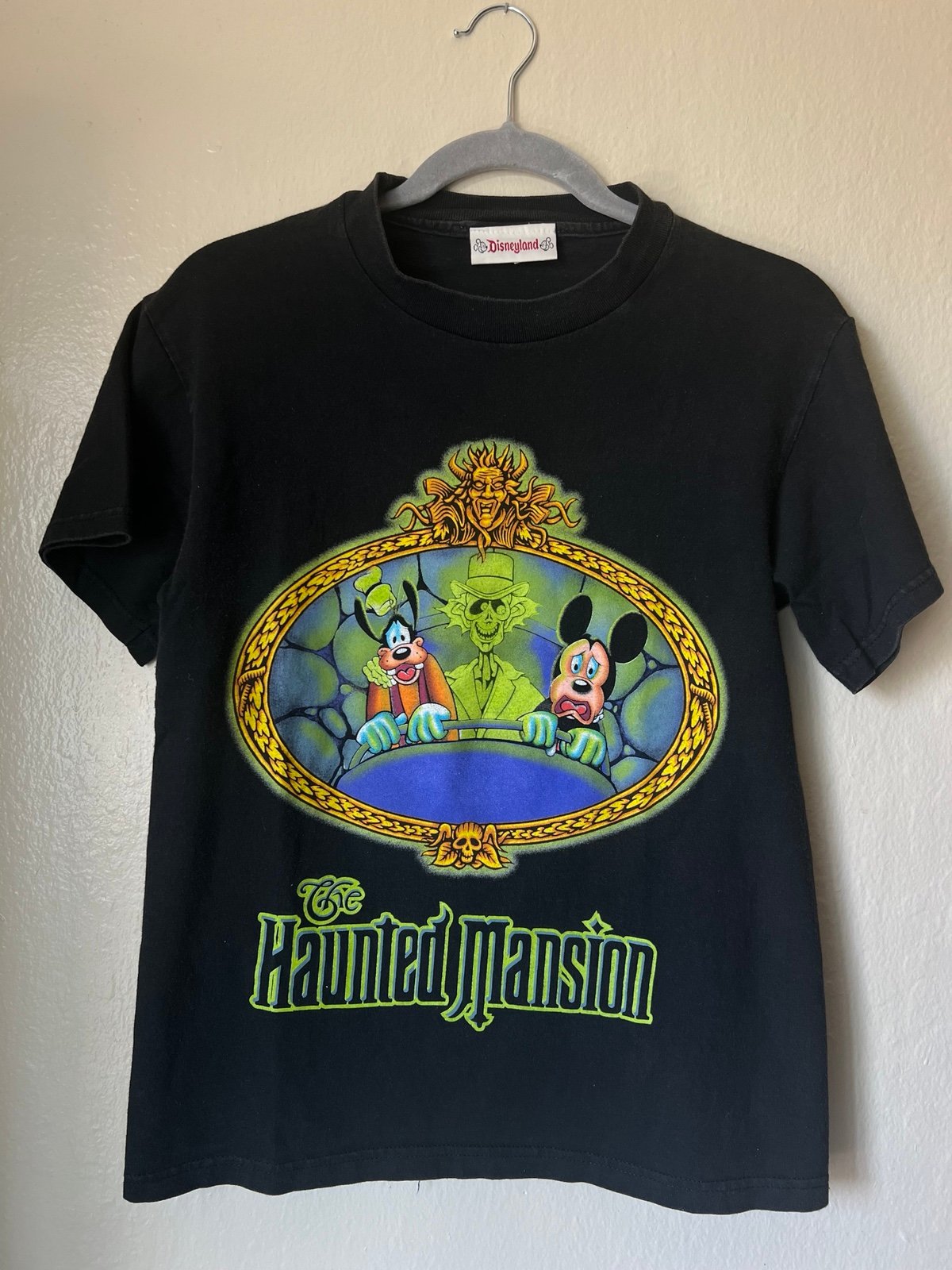 Vintage Disney Haunted Mansion Ride T-shirt Glow in the Dark