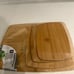 4-Piece Kitchen Reversible Chopping Boards for Meal Prep and Serving,